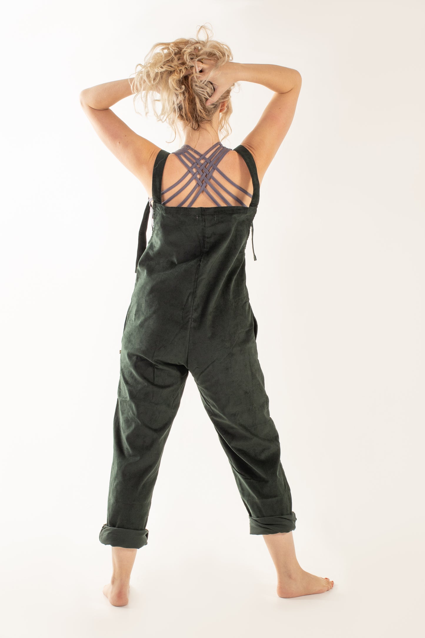 Organic Cord Dungarees