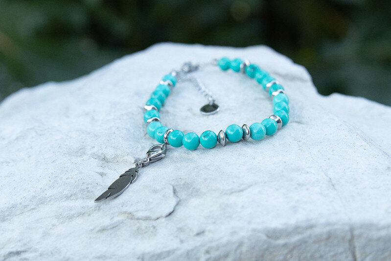 Silver hot sale gemstone bracelets